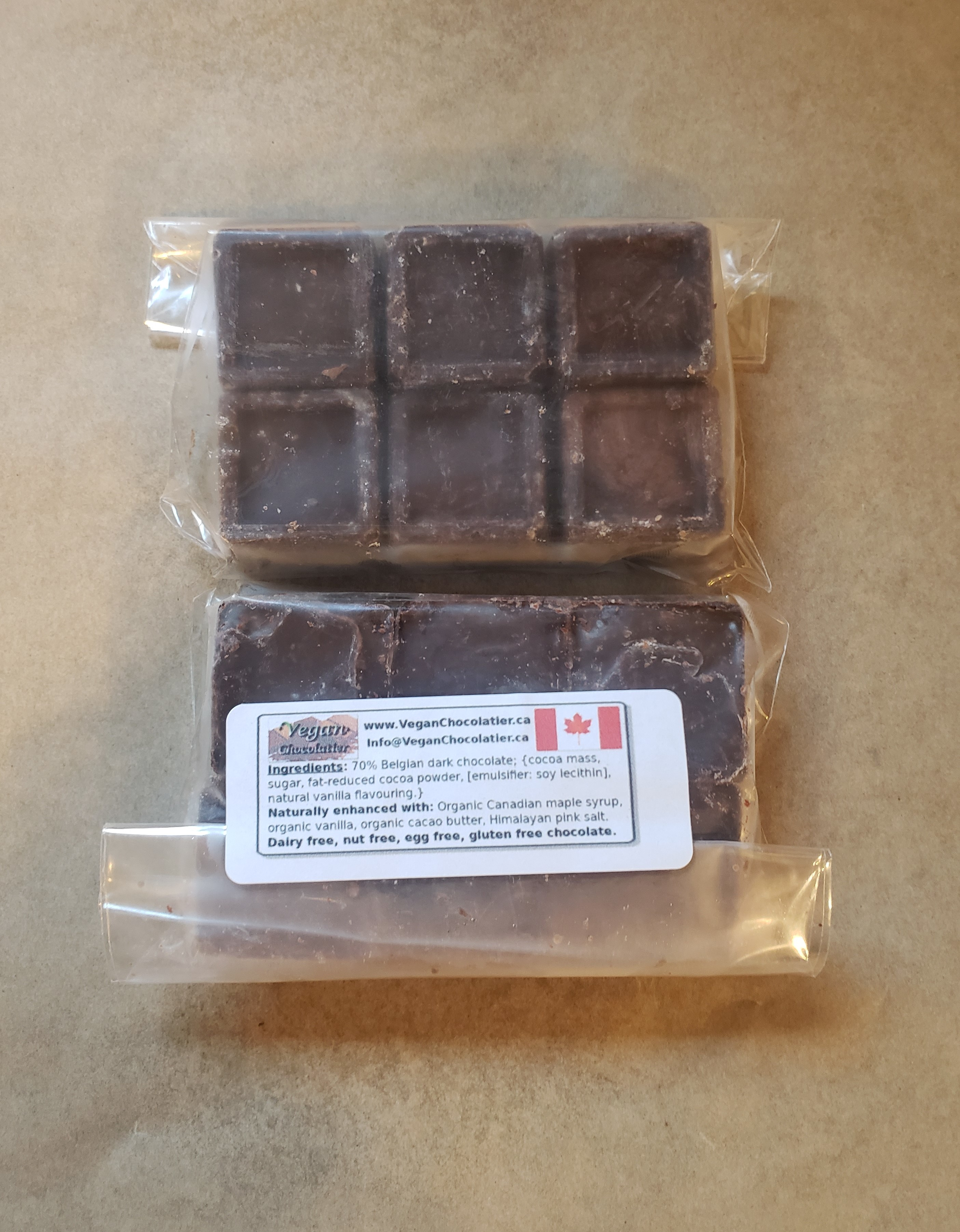 vegan chocolate - 2 pack